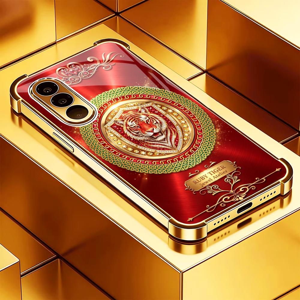 Phone Cases Red - Etui na telefon z hartowanego szkła
