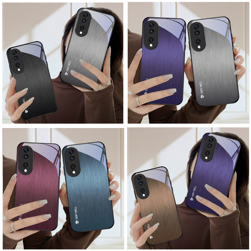 Phone Cases Metal - Minimalnie szczotkowane metalowe etui na telefon