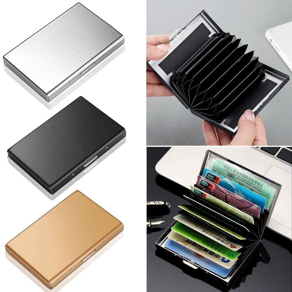 Slim Card Slot Case - Modny etui na karty kredytowe z