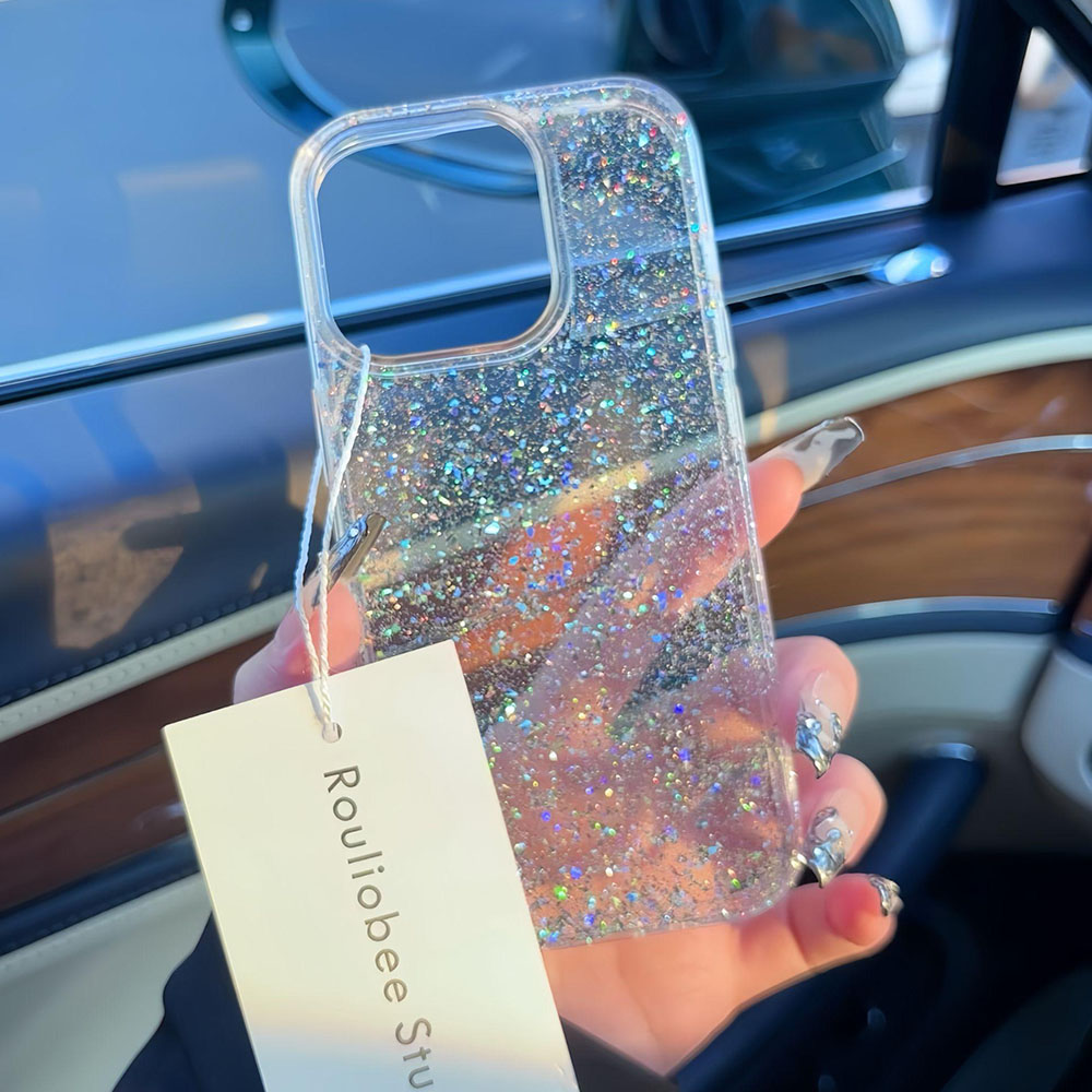 Phone Cases Pinterest - Błyszczące, brokatowe etui na telefon iPhone