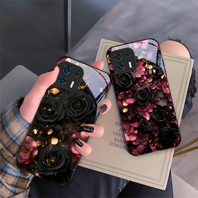 Phone Cases Red - Etui na telefon z szkła w