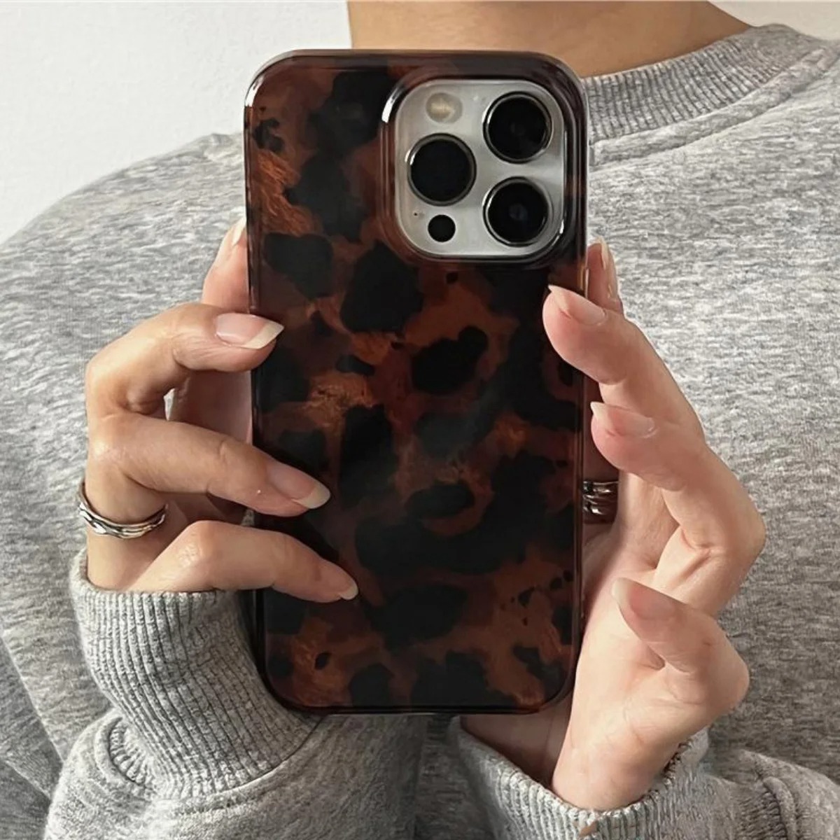 Phone Cases Pinterest - Etui na telefon z laserową teksturą