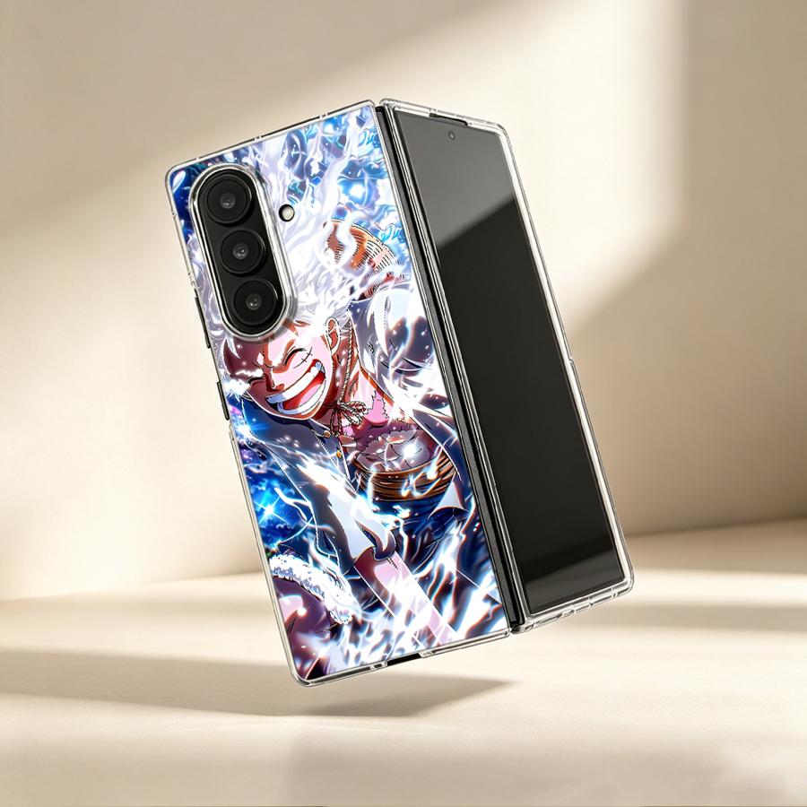 Phone Cases Z Fold 6 - Przezroczyste, miękkie etui na telefon z