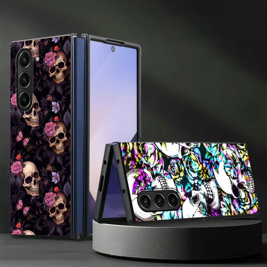 Phone Cases Z Fold 6 - Etui Skull Art do Samsung Galaxy