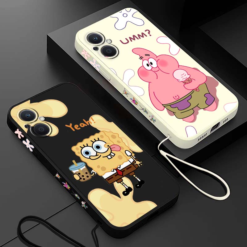 Silicone Liquid Case - Zabawny futerał na telefon z motywem