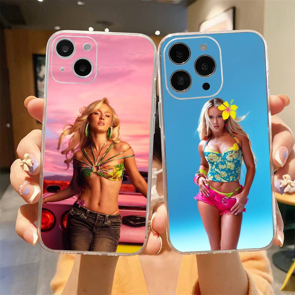 Phone Cases Zara - Dance-pop Zara Larsson Przezroczyste Miękkie Silikonowe
