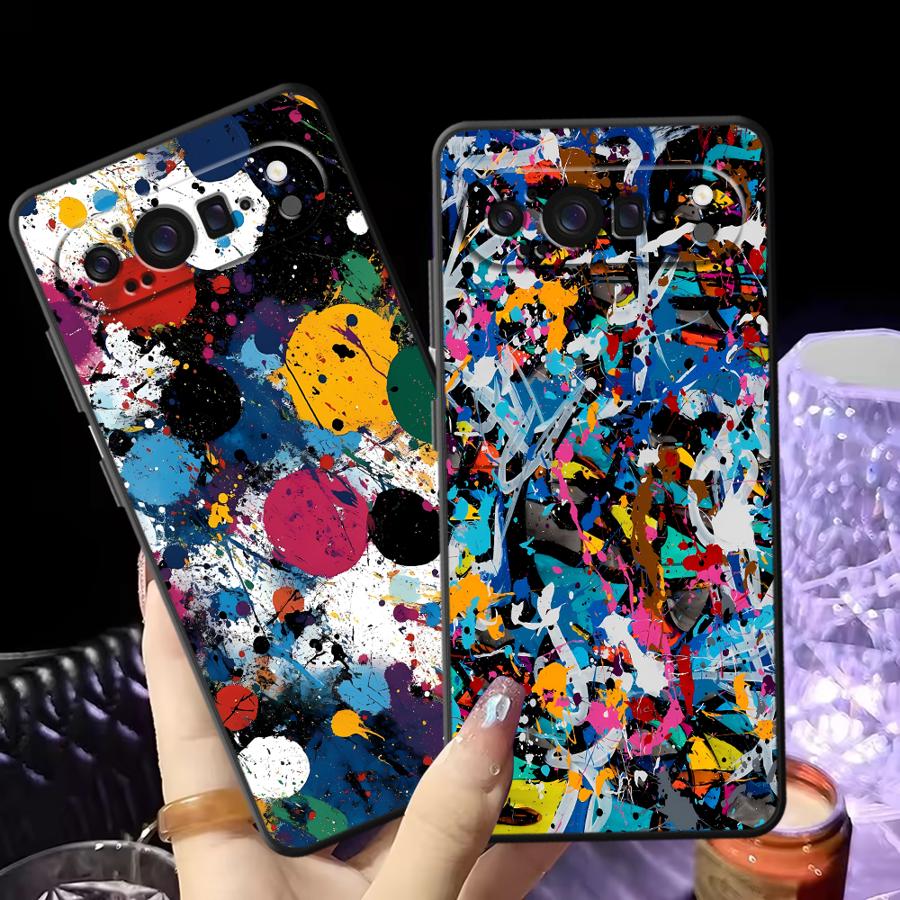 Phone Cases Google Pixel 9A - Etui na telefon Funda z abstrakcyjnym