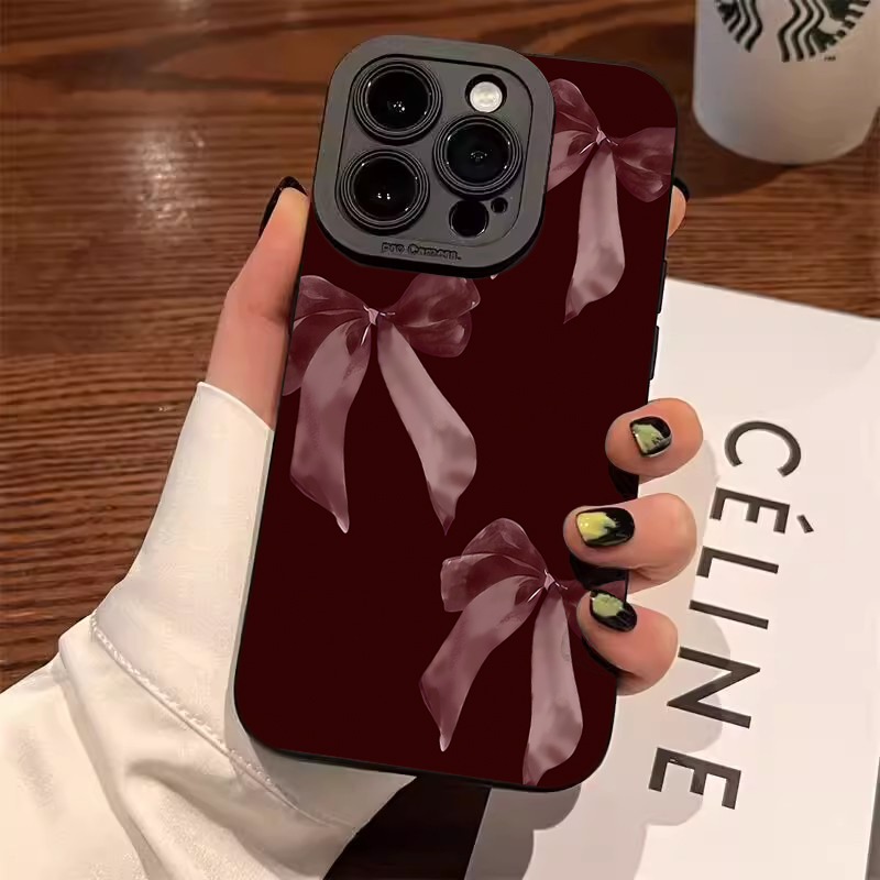 Phone Cases Red - Miękkie etui na telefon w kolorze
