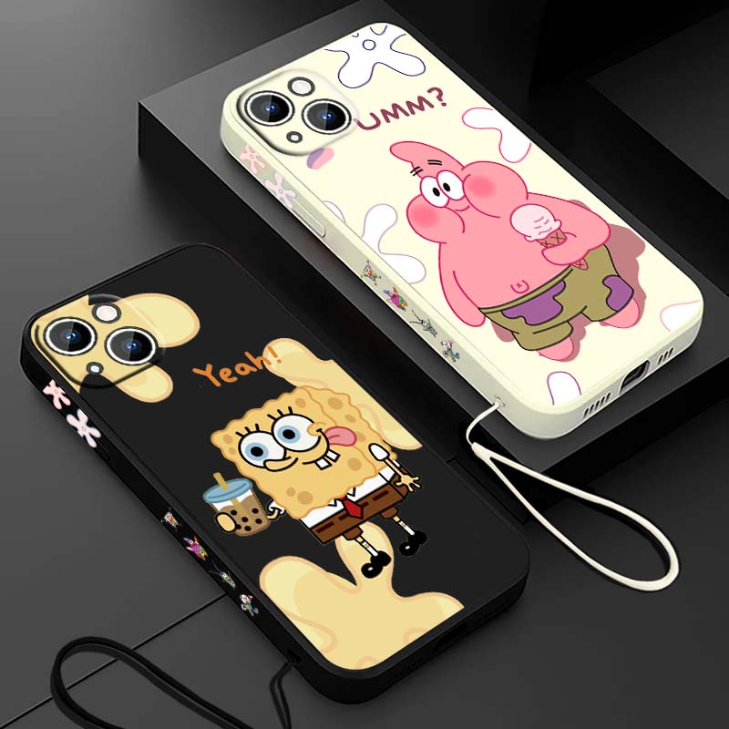 Silicone Liquid Case - Zabawny futerał na telefon Apple iPhone