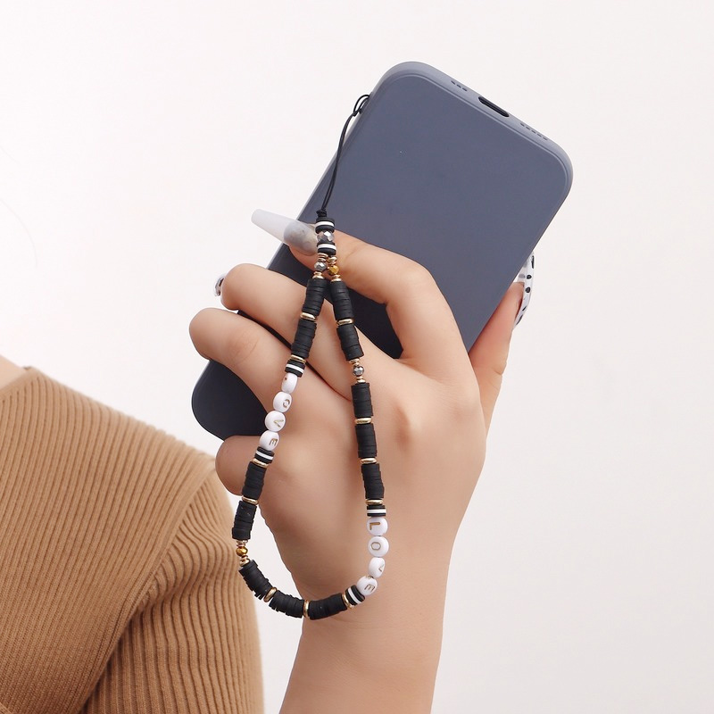 Phone Cases With Pictures - Modny łańcuszek do telefonu z glinianym