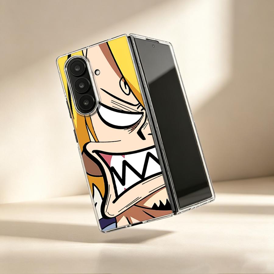 Phone Cases Z Fold 6 - Etui Angry Sanji Anime na Samsung