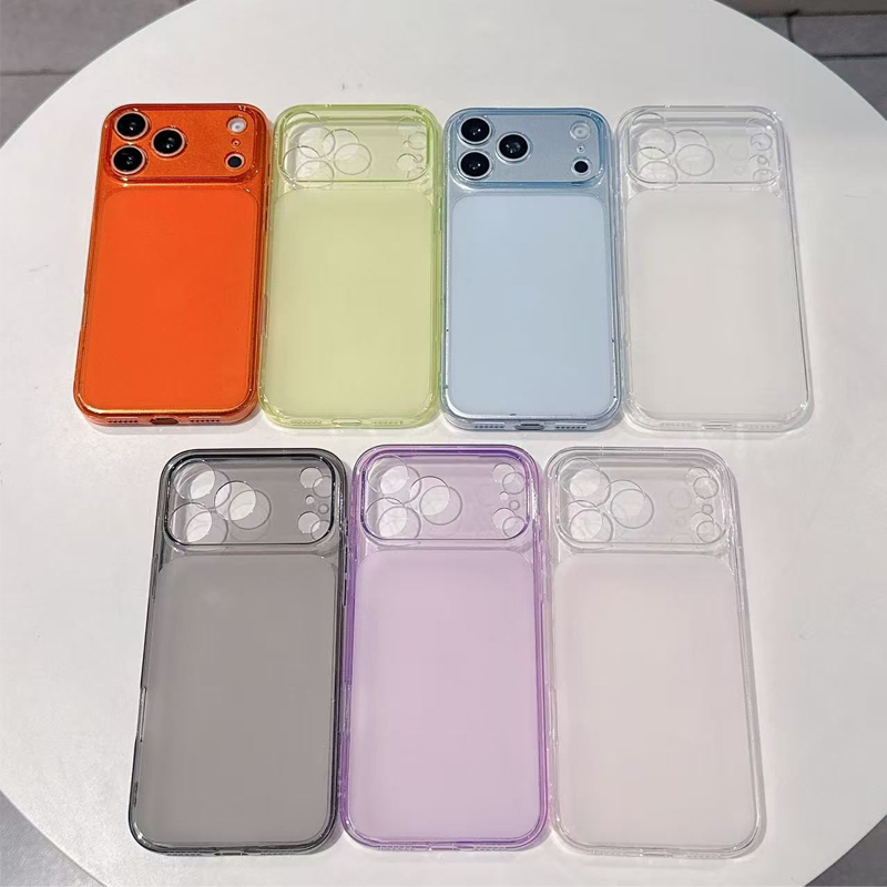 Phone Cases Rugged - Ultra cienkie, przezroczyste, silikonowe etui na