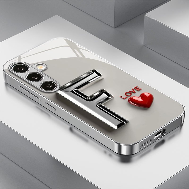 Phone Cases Metal - Szklane etui na telefon z metalowym
