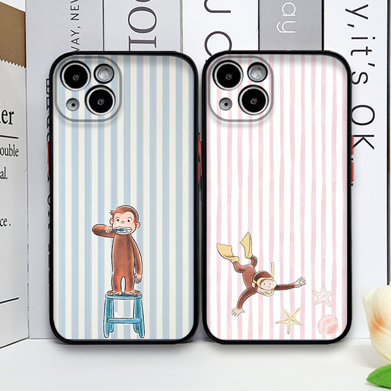 Phone Cases Iphone 15 Pro Max - Etui na telefon z kreskówkową, paskowaną