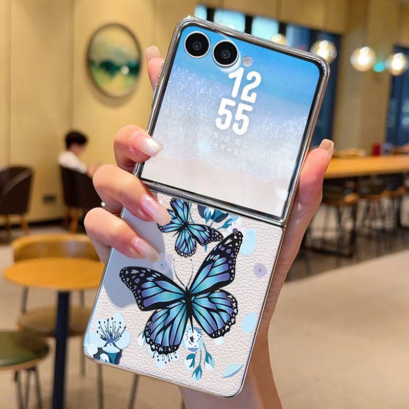 Fioletowe etui na telefon z PU – Phone Cases Z Fold 6 recenzja i cena