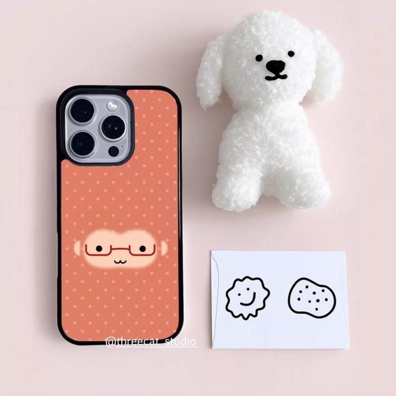 Czerwone Okulary Małpa Twarz K – Phone Cases Red recenzja i cena