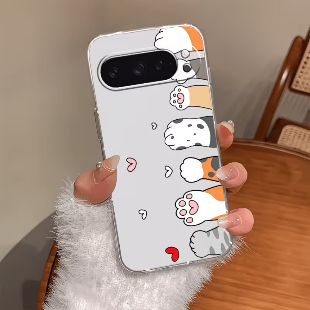 Przezroczyste silikonowe etui  – Phone Cases Google Pixel 9A recenzja i cena