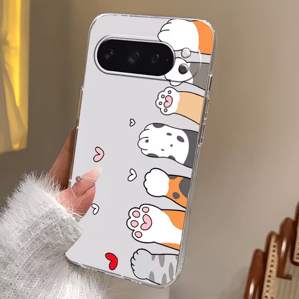 Przezroczyste silikonowe etui  – Phone Cases Google Pixel 9A recenzja i cena