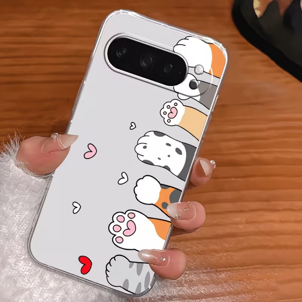 Przezroczyste silikonowe etui  – Phone Cases Google Pixel 9A recenzja i cena