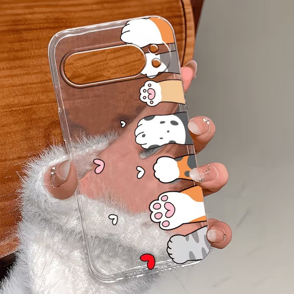 Przezroczyste silikonowe etui  – Phone Cases Google Pixel 9A recenzja i cena