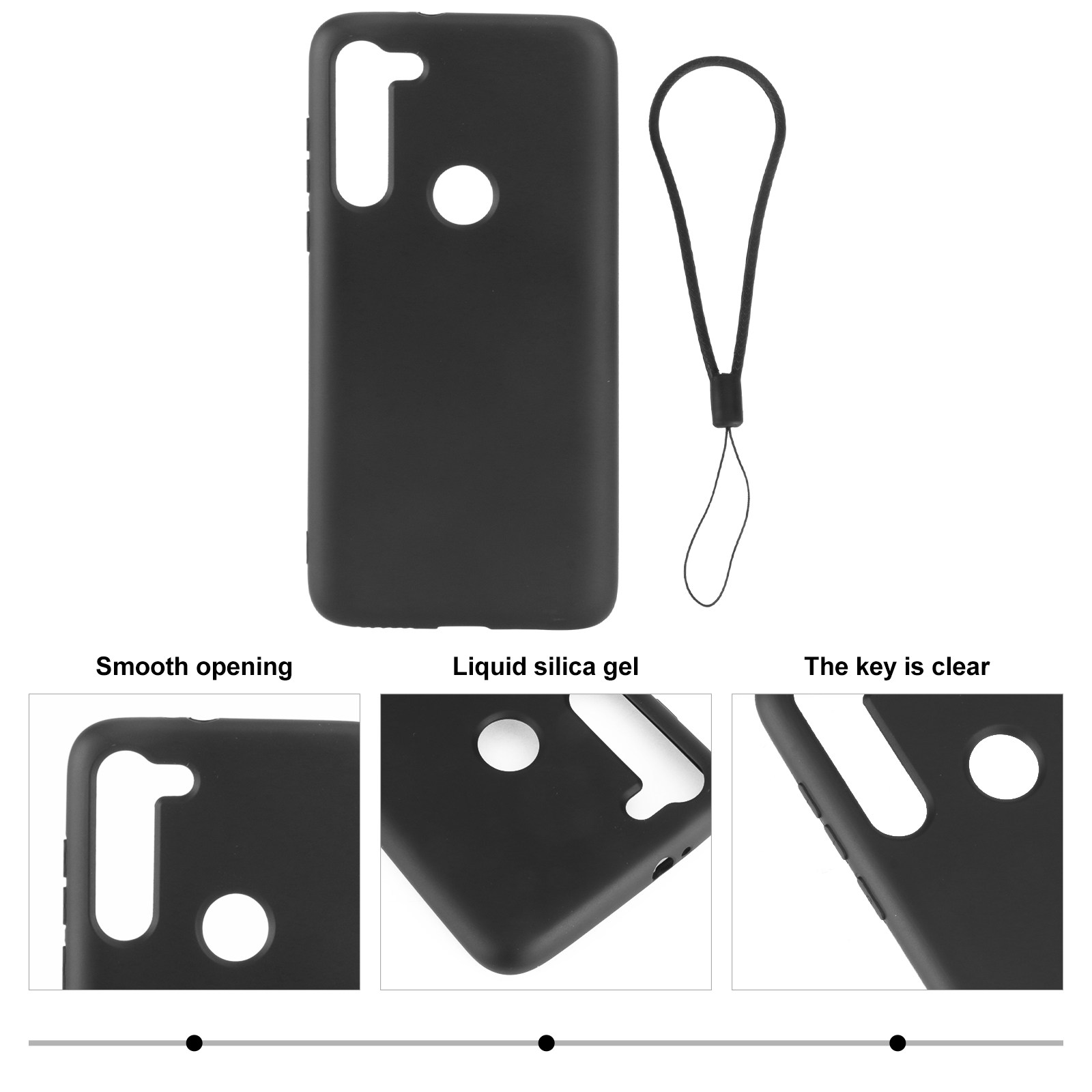 Etui na telefon G8 Power, ochr – Silicone Liquid Case recenzja i cena