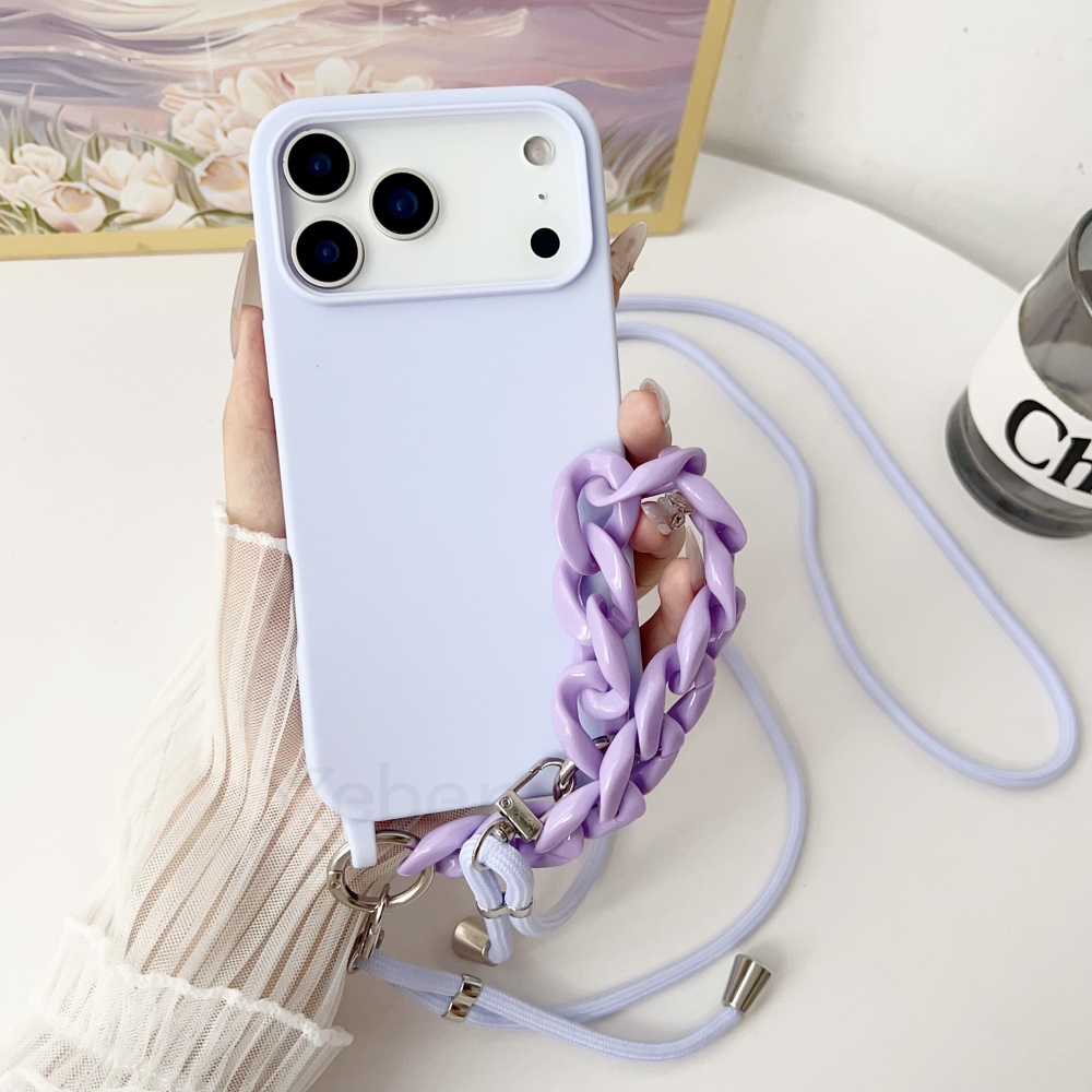 Crossbody Lanyard Acrylic Brac – Silicone Liquid Case recenzja i cena