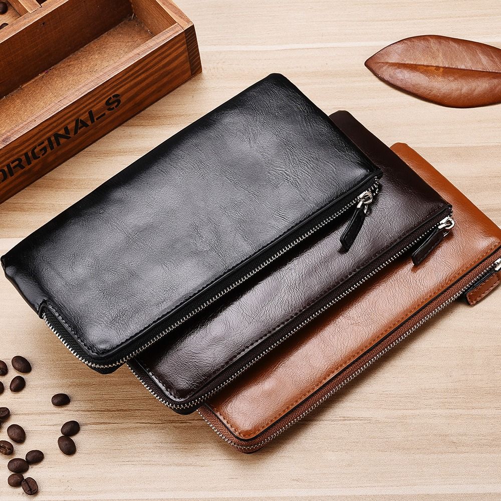 Modny męski portfel z miękkiej – Slim Card Slot Case recenzja i cena
