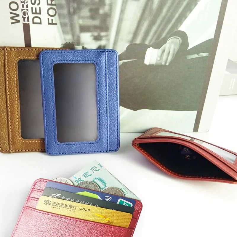 Nowa, cienka PU Leather Mini p – Slim Card Slot Case recenzja i cena