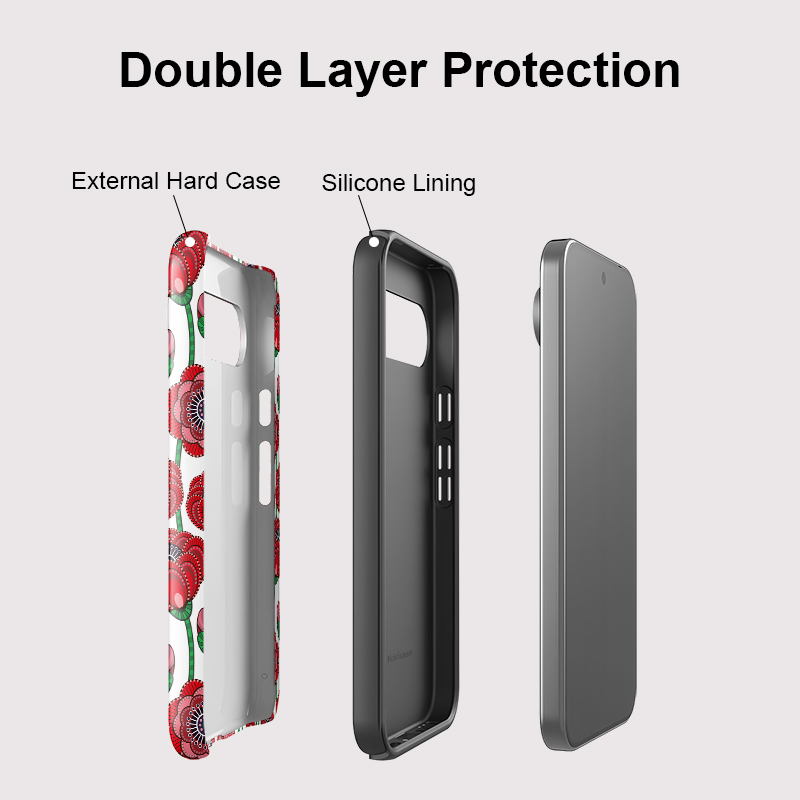 Fcicicase Akrylowe Matowe Etui – Phone Cases Red recenzja i cena